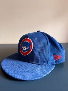 Chicago Cubs New Era 59FIFTY Fitted Hat -  Vintage Logo